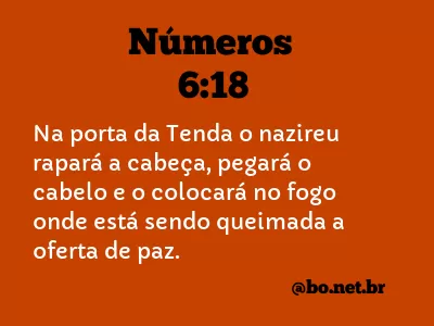 Números 6:18 NTLH