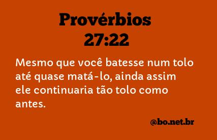 provérbios 27 12 ntlh