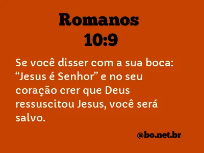 Romanos 10:9 NTLH