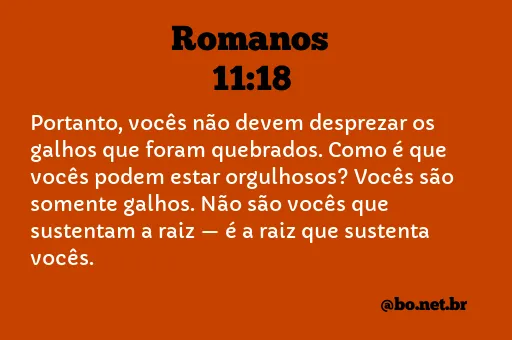 Romanos 11:18 NTLH