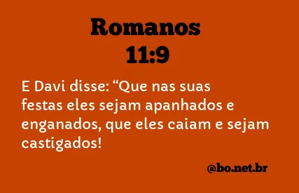 Romanos 11:9 NTLH