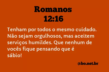 Romanos 12:16 NTLH