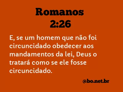 Romanos 2:26 NTLH