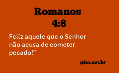 Romanos 4:8 NTLH