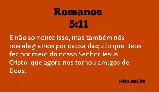 Romanos 5:11 NTLH