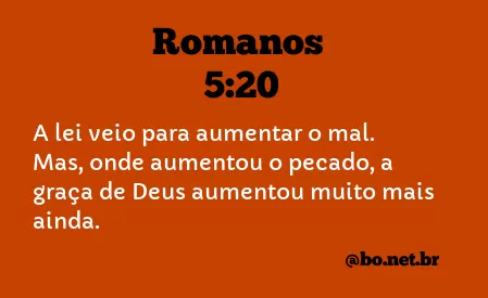 Romanos 5:20 NTLH