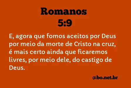 Romanos 5:9 NTLH
