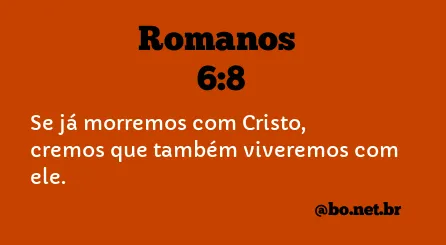 Romanos 6:8 NTLH