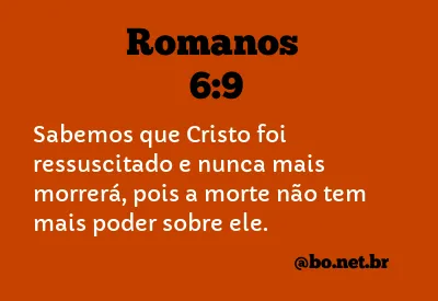 Romanos 6:9 NTLH