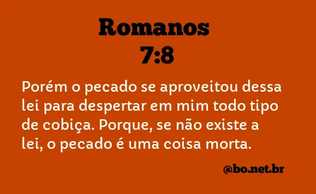 Romanos 7:8 NTLH