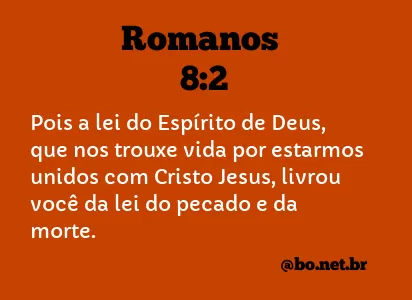 Romanos 8:2 NTLH
