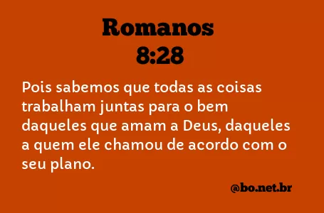 Romanos 8:28 NTLH