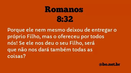 Romanos 8:32 NTLH