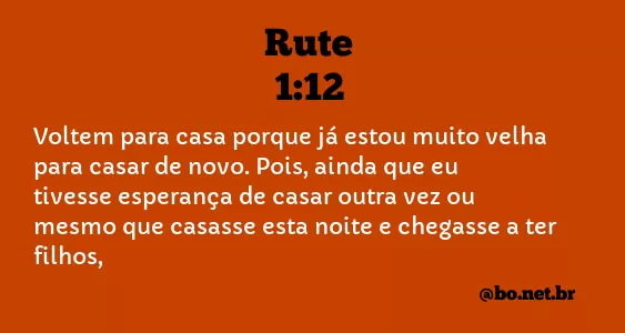 Rute 1:12 NTLH