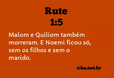 Rute 1:5 NTLH