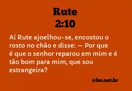 Rute 2:10 NTLH