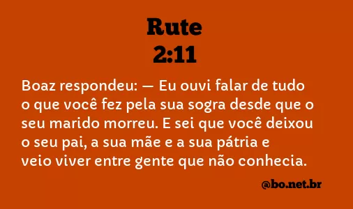 Rute 2:11 NTLH