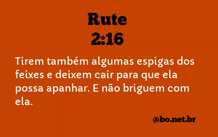 Rute 2:16 NTLH