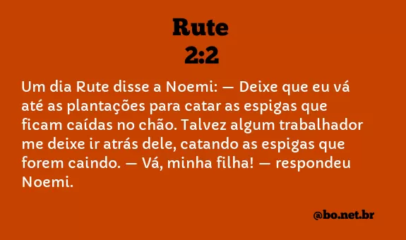 Rute 2:2 NTLH