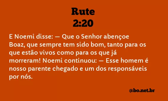 Rute 2:20 NTLH