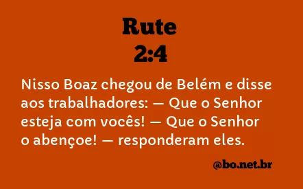 Rute 2:4 NTLH