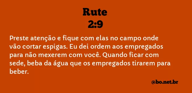 Rute 2:9 NTLH