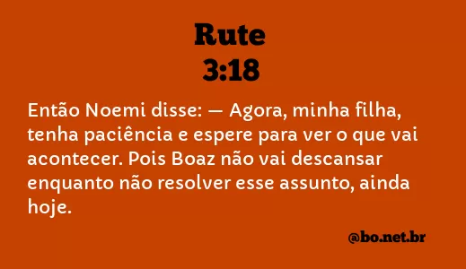 Rute 3:18 NTLH