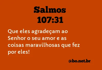 Salmos 107:31 NTLH