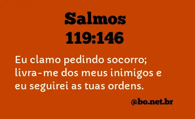 Salmos 119:146 NTLH