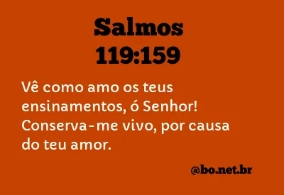 Salmos 119:159 NTLH