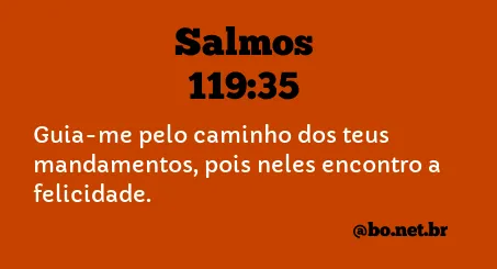 Salmos 119:35 NTLH