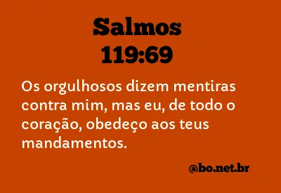 Salmos 119:69 NTLH