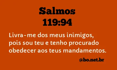 Salmos 119:94 NTLH