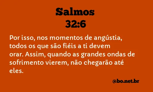 Salmos 32:6 NTLH