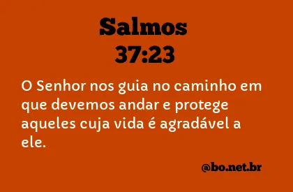 Salmos 37:23 NTLH