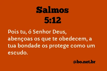 Salmos 5:12 NTLH