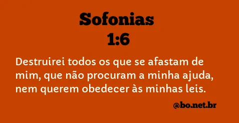 Sofonias 1:6 NTLH