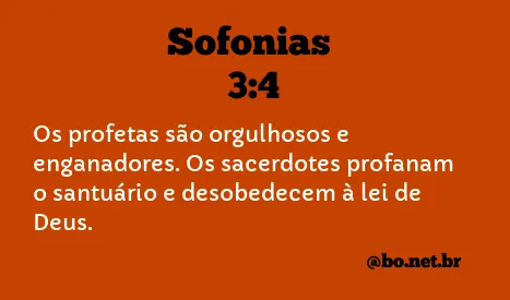 Sofonias 3:4 NTLH