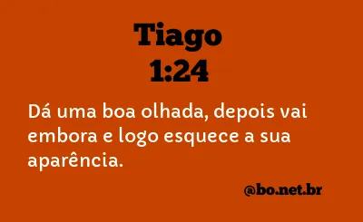 Tiago 1:24 NTLH