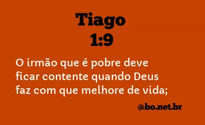Tiago 1:9 NTLH