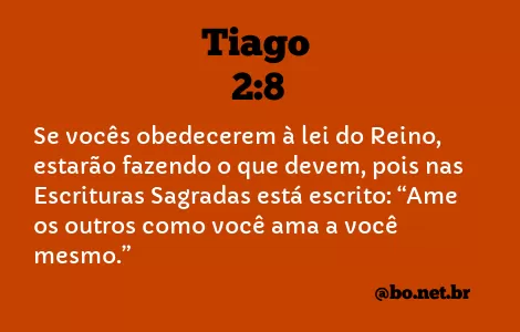 Tiago 2:8 NTLH