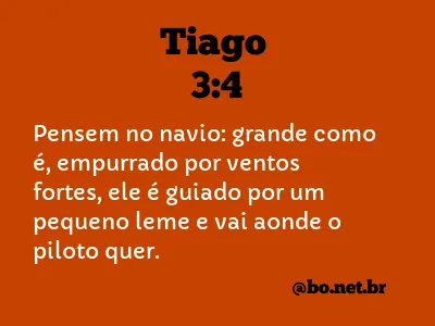 Tiago 3:4 NTLH