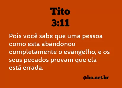 Tito 3:11 NTLH