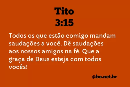 Tito 3:15 NTLH