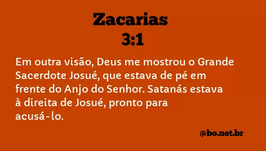 Zacarias 3:1 NTLH