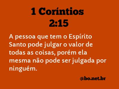 1 corintios 2 15 ntlh