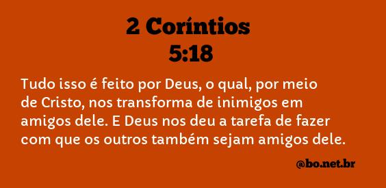 2 Coríntios 518 Ntlh