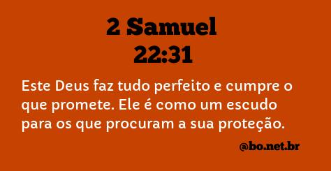 Resultado de imagem para 2 Samuel 22:31