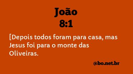 joao 8 1-11 nvi