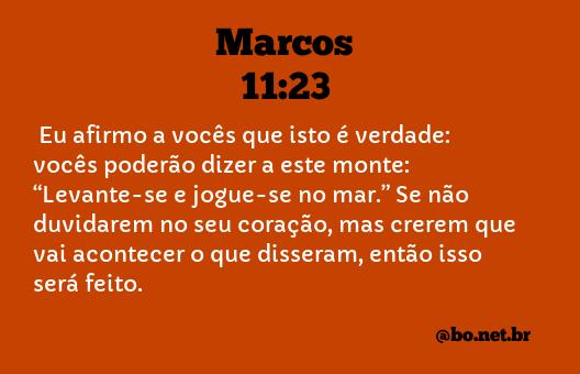 Marcos 11:23 - NTLH